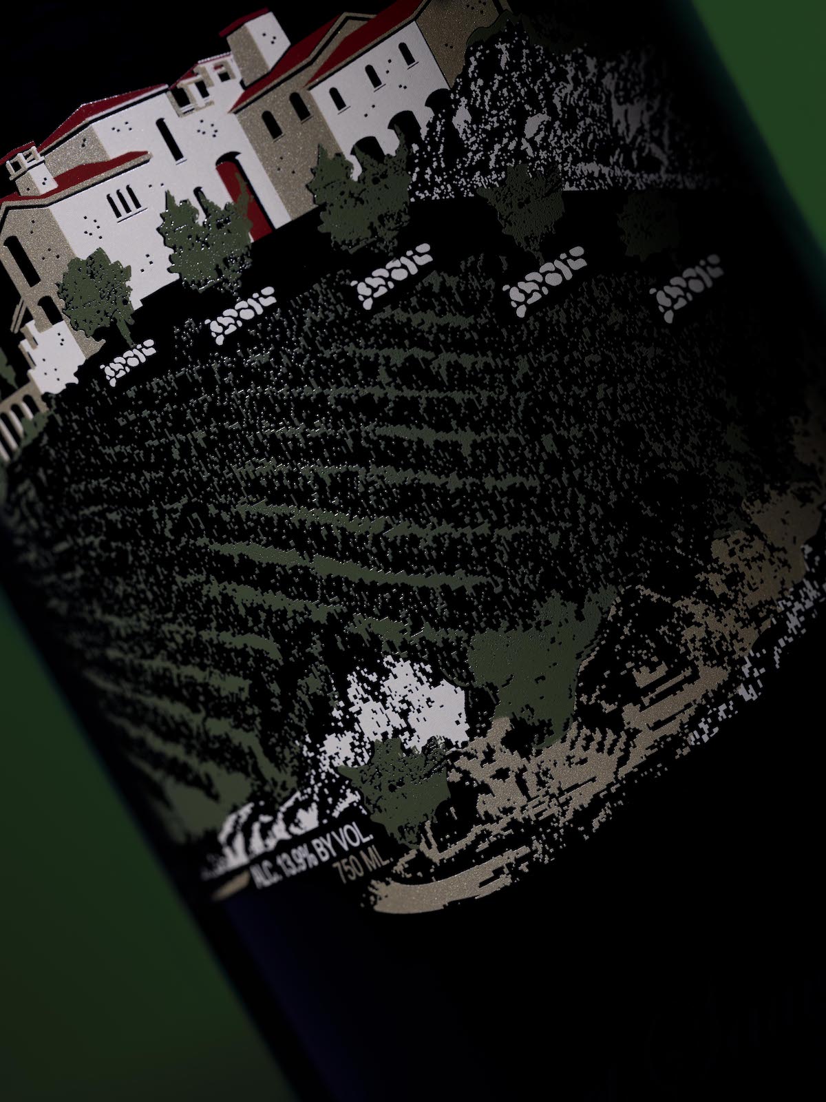 direct printing on wine bottle